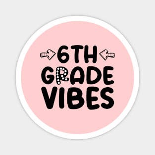 6th Grade - Back to school Magnet